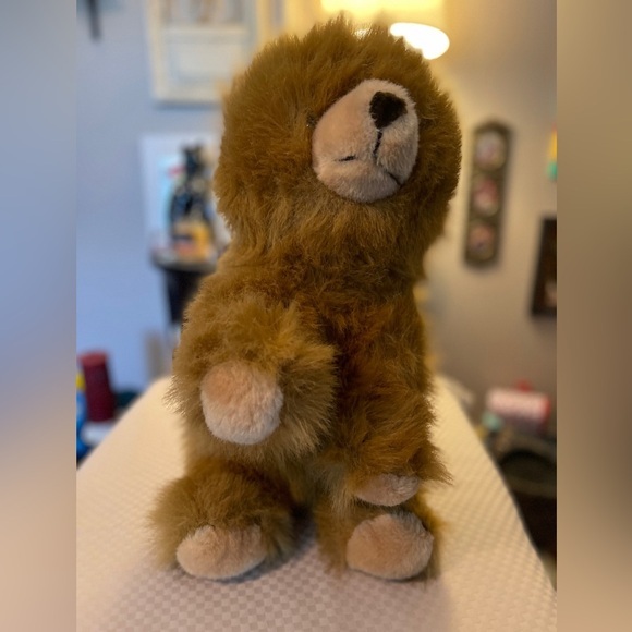 Smartoy Inc Teddy Bear Stuffed Animal Plush Toy Vintage 1983 Circus Circus Vegas
